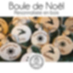 Miniature : Boule de Noël personnalisée