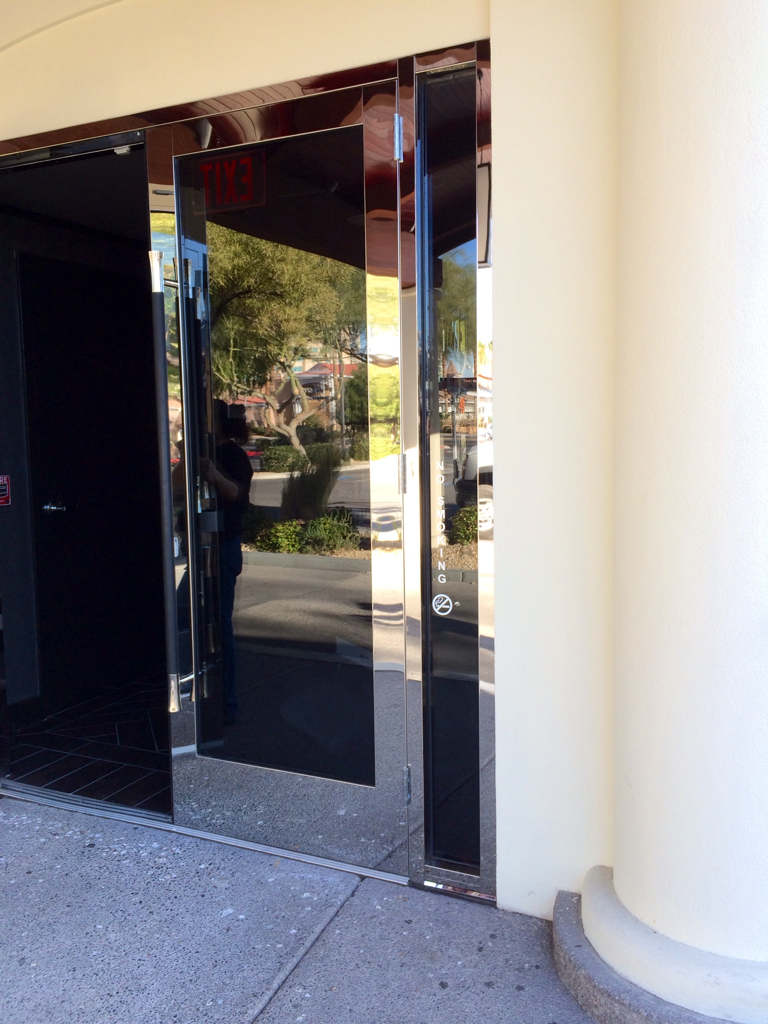 Commercial Glass Glass Doors Sneeze Guards Gold Glass