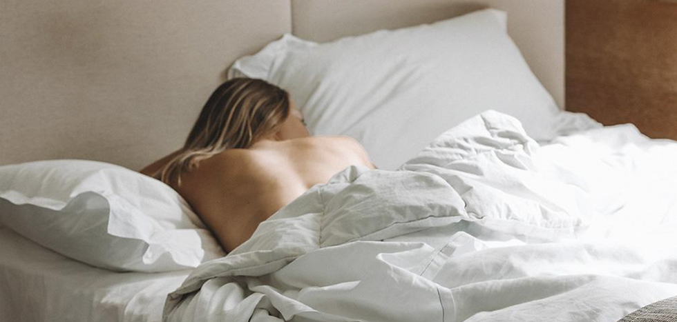 Almohadas, edredones y ropa de cama  de fibras naturales.