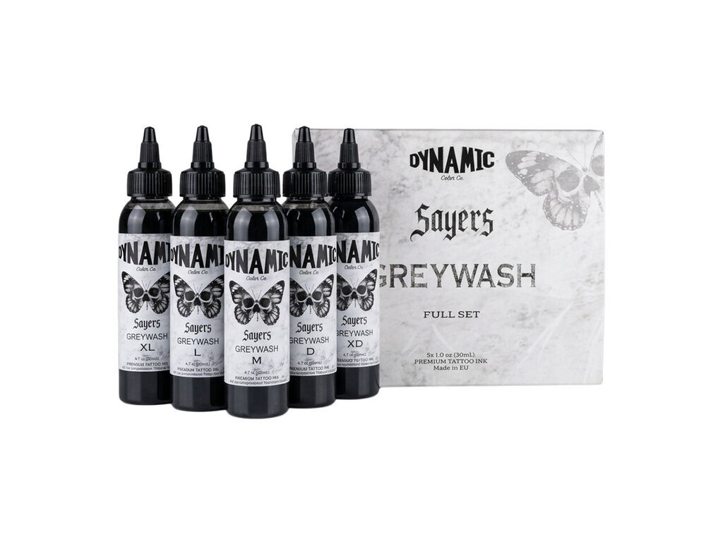 Luke Sayers - Greywash Set - 5 x 120 ml / 4 oz