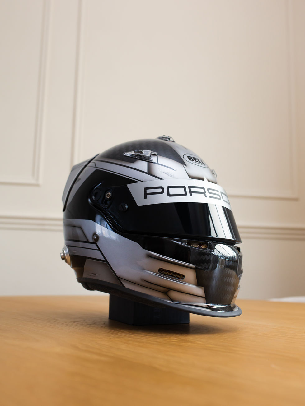 Custom painted racing helmets