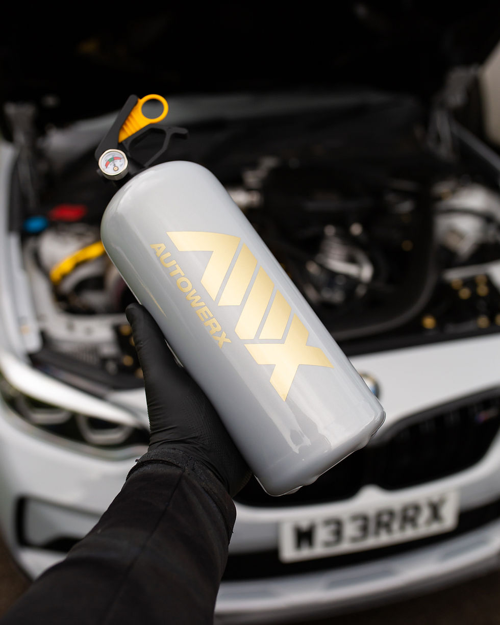 Thumbnail: NTB Custom Painted Fire Extinguisher Seat Mount Kit