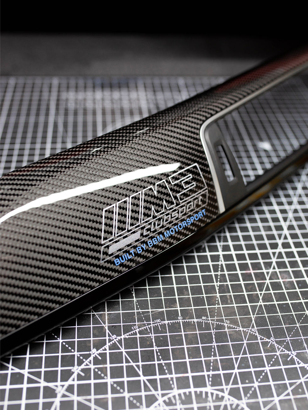 Custom painted F80 interior trim