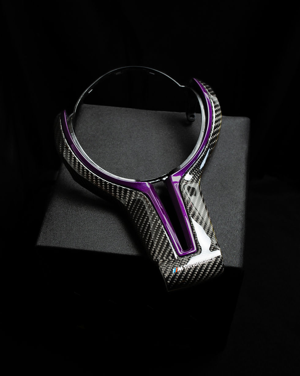 Painted BMW F Series Steering Wheel Insert