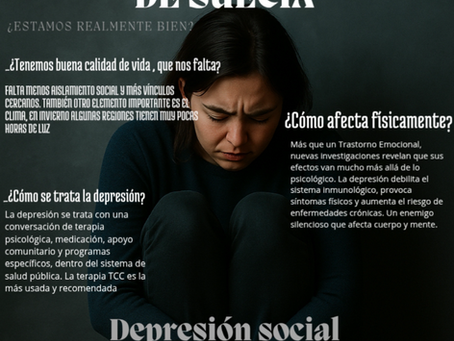 Suecia: Investigación y Portada para Revista de Salud sobre la Depresión en Suecia
