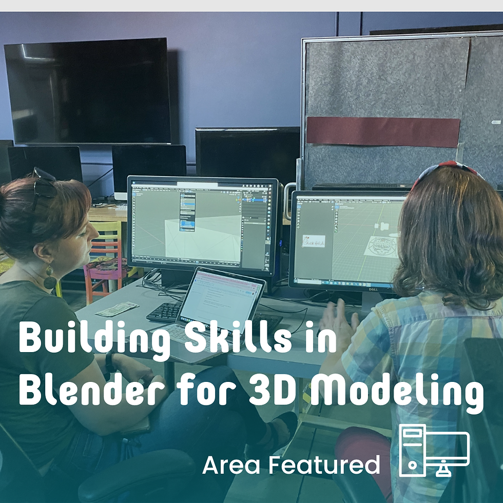 Building Skills in Blender for 3D Modeling