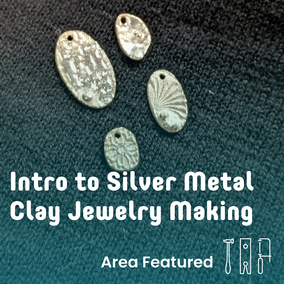 Intro to Silver Metal Clay Jewelry Making