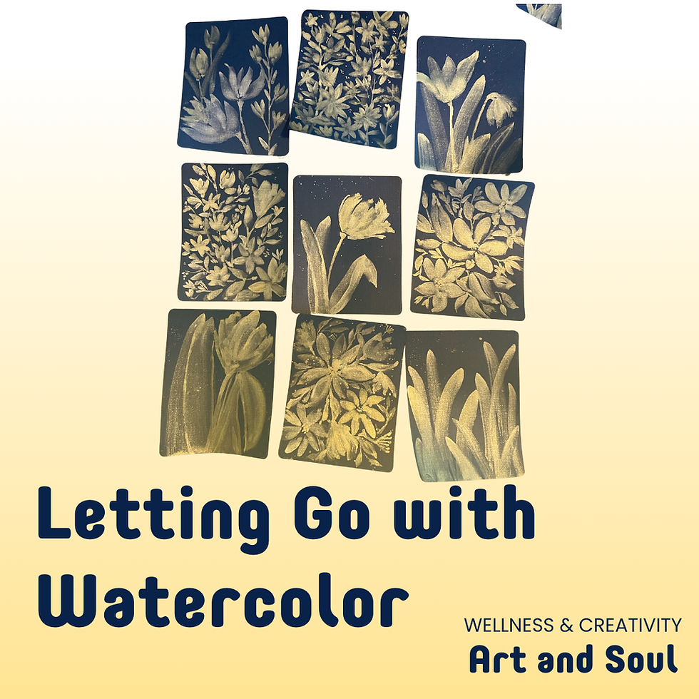Letting Go with Watercolor