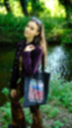Thumbnail: GABRIELLE ORNATE TOTE BAG