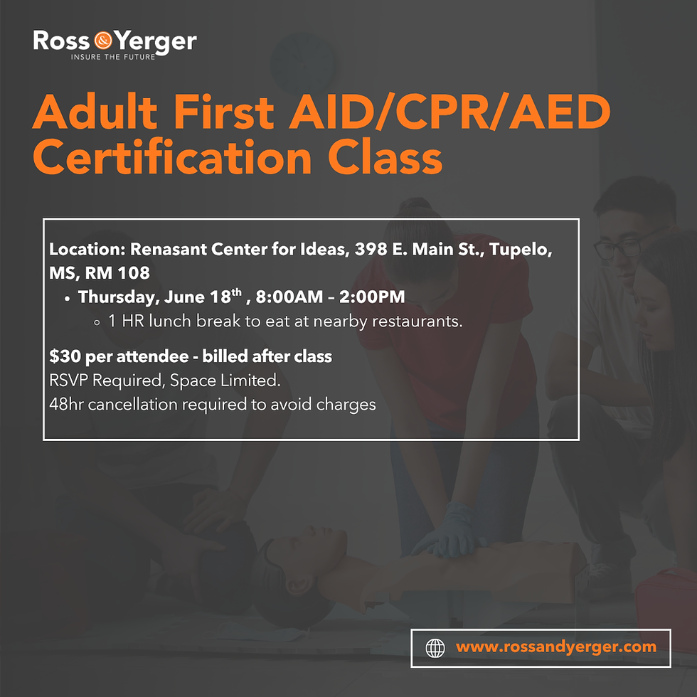 First Aid/ CPR/AED Certification Class