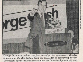 George Bush Discusses the Issues