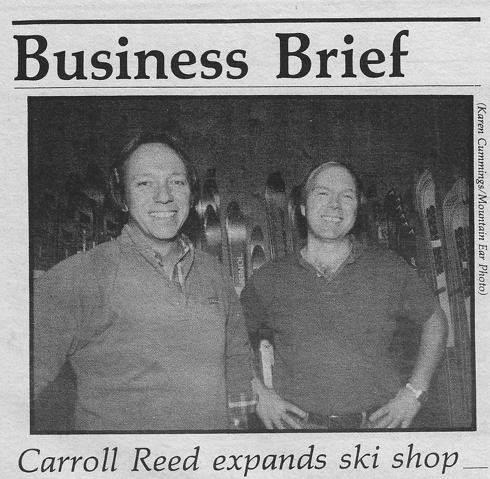 Carroll Reed expands ski shop