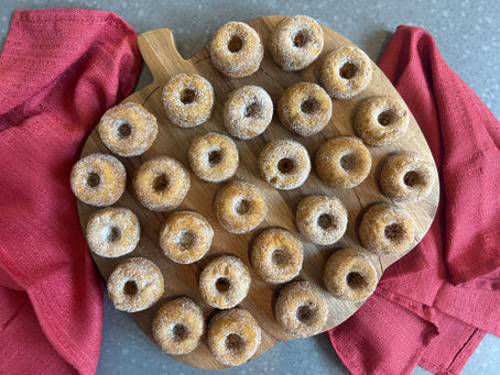 Mini Pumpkin Donuts