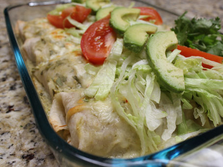 Smothered Bean Burritos