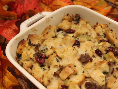 Apple Sausage Stuffing