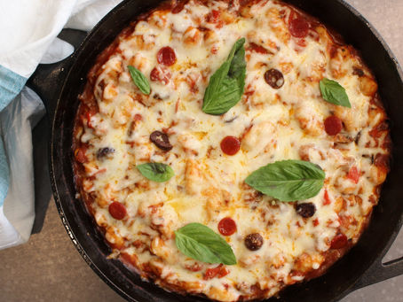 Supreme Pizza Gnocchi Skillet