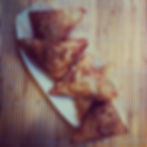 SAMOSAS DE BERENJENA