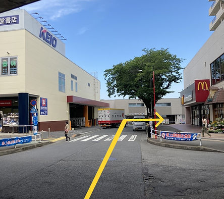 車であいわ接骨院まで