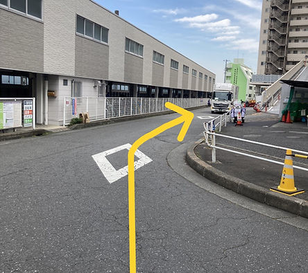 車であいわ接骨院まで