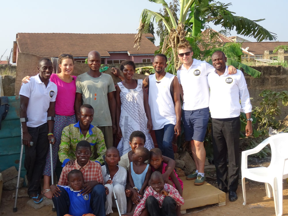 Foundation members visit our projects in Ghana