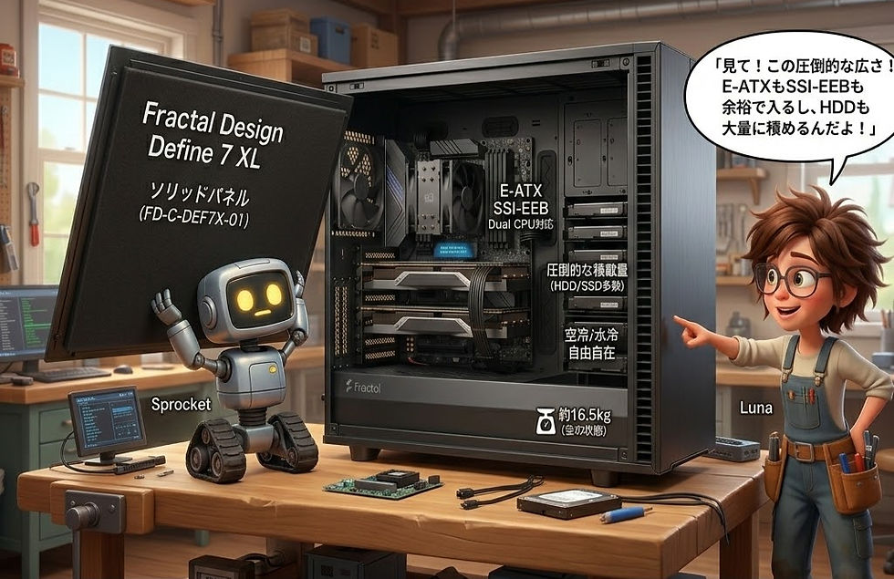 Fractal Design Define 7 XLについて