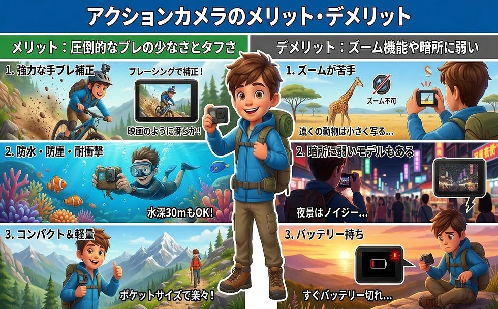 アクションカメラ