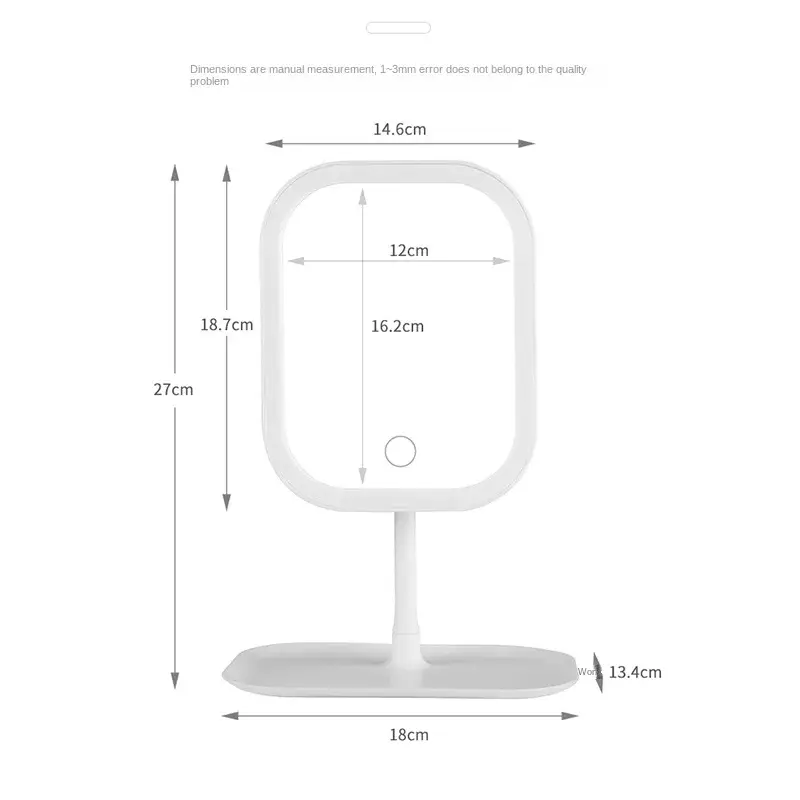 Thumbnail: GlowMirror™ LED Vanity Mirror