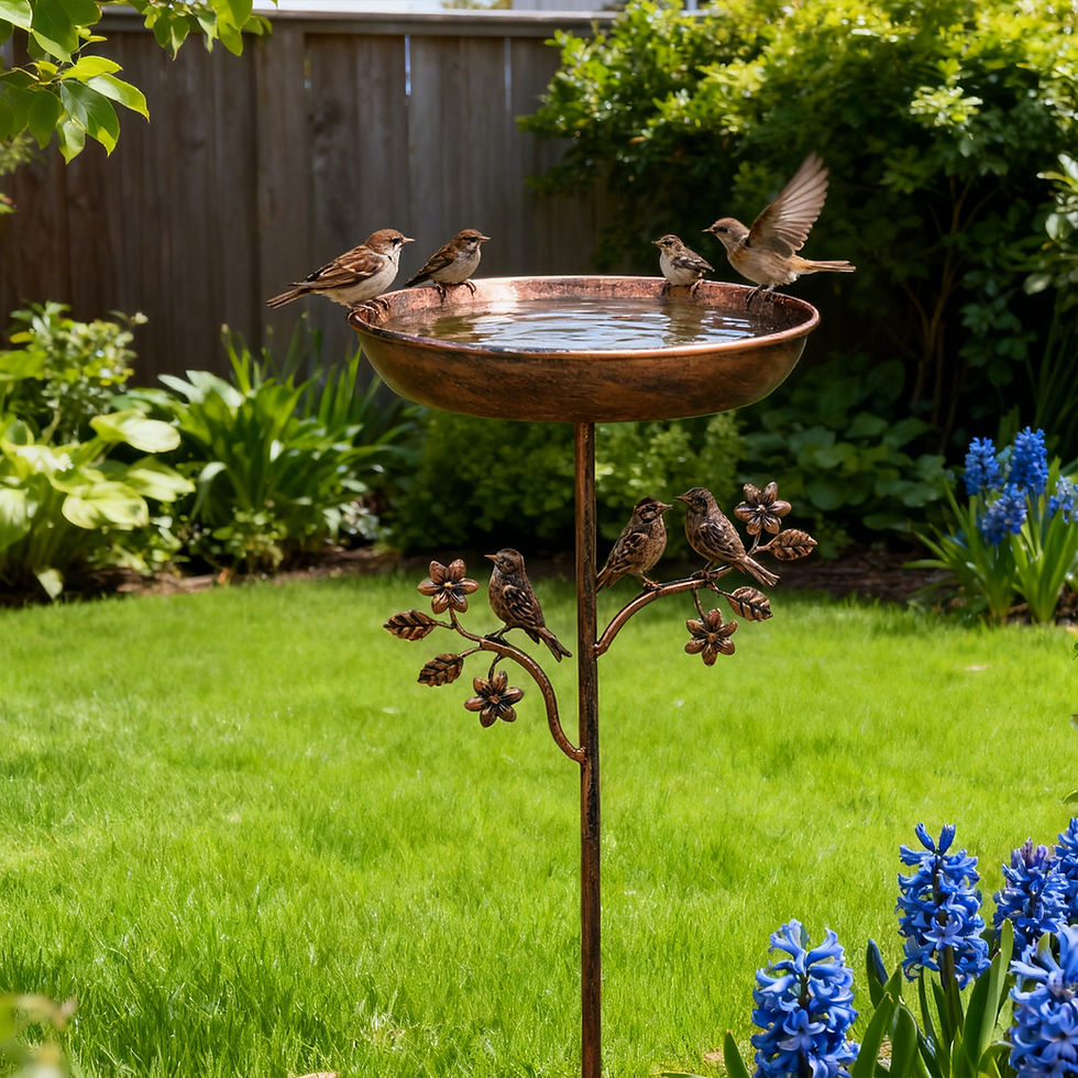 Thumbnail: Songbird Haven™ Vintage Bird Bath