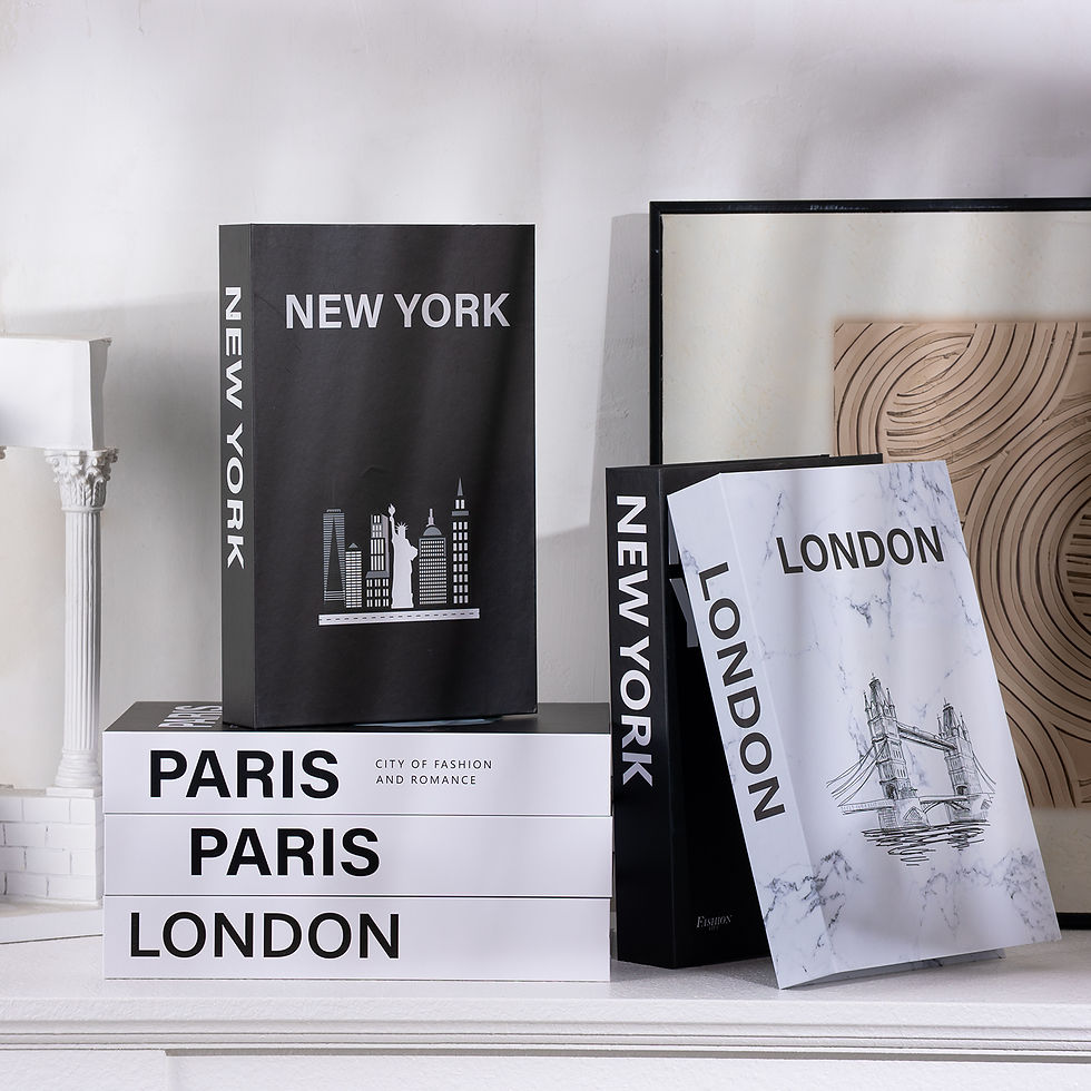 Thumbnail: ChicVault Luxury Decorative Fake Book Box