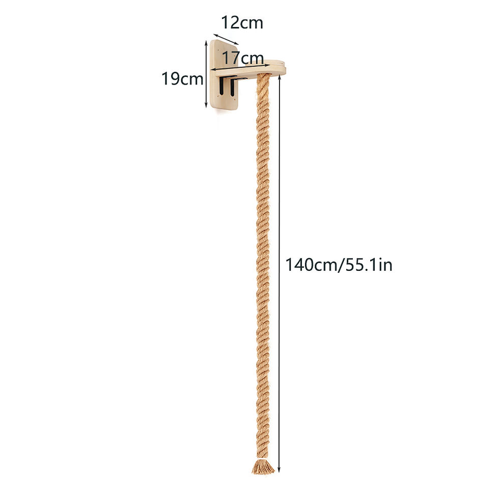 Thumbnail: Climb & Explore Wall-Mounted Cat Activity System - Modular Shelves and Platforms