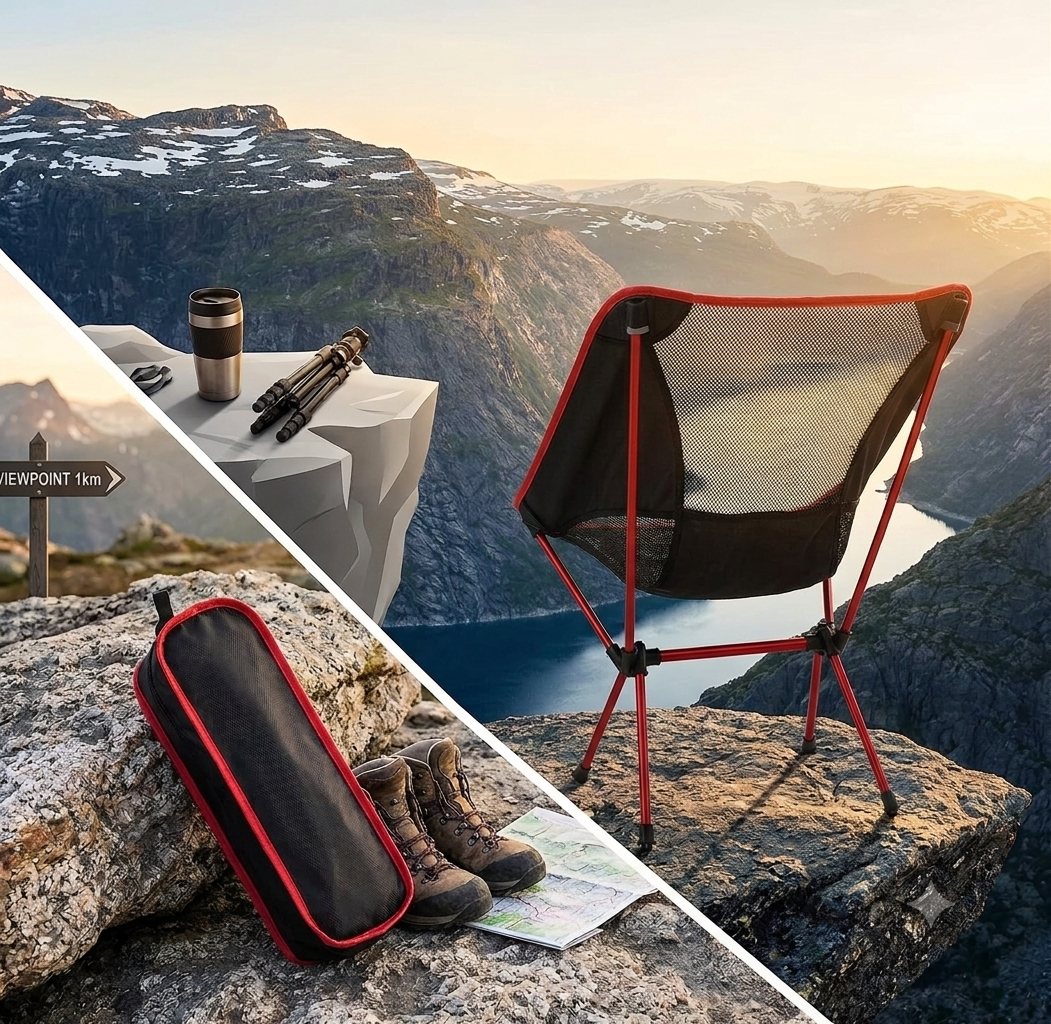 The Summit Seat – Ultra-Lightweight Elite Camping Chair