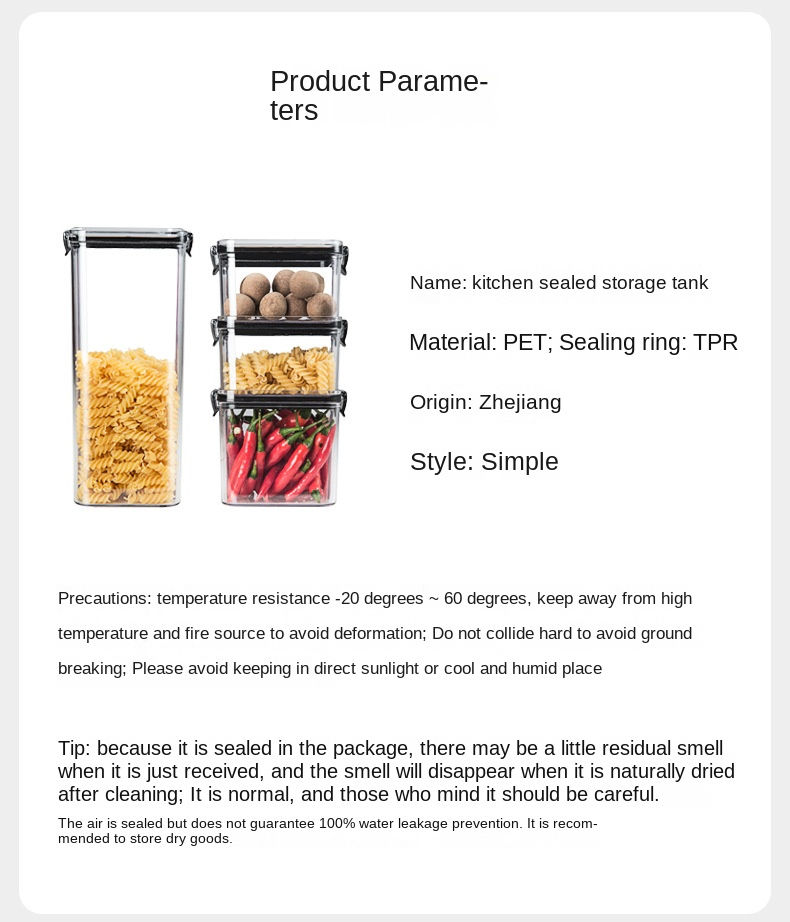 Thumbnail: The Elite Pantry – Airtight One-Touch Modular Storage System