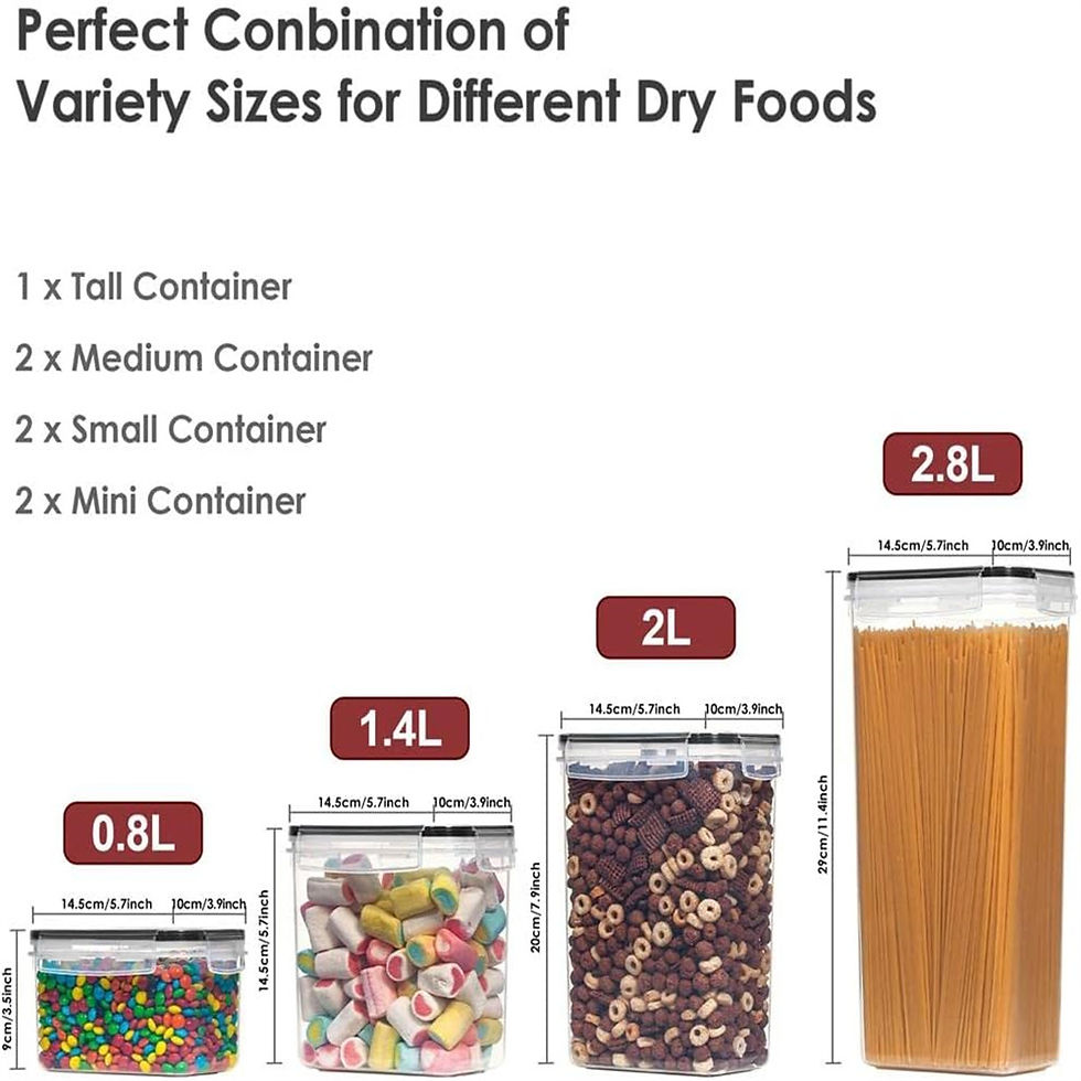 Thumbnail: The Pantry Perfection – Airtight Food Storage System