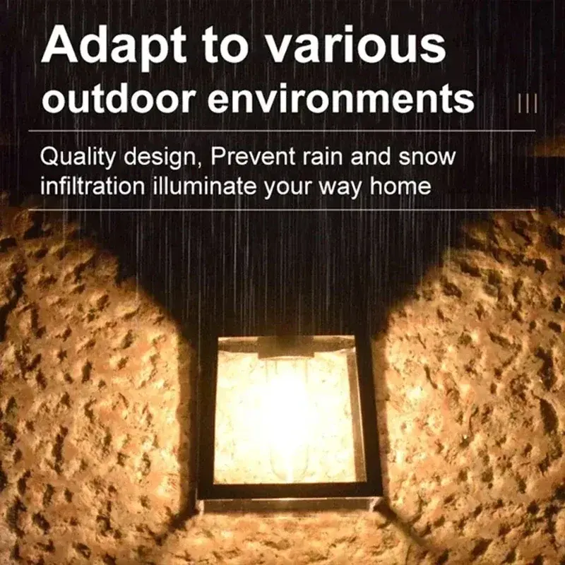 Thumbnail: GlowGuard™ Solar Motion Sensor Wall Lights