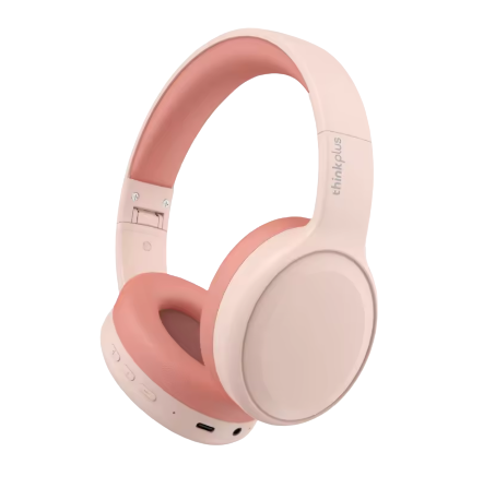 Lenovo TH30 Auscultadores Bluetooth 5.0 Dobráveis - Rosa