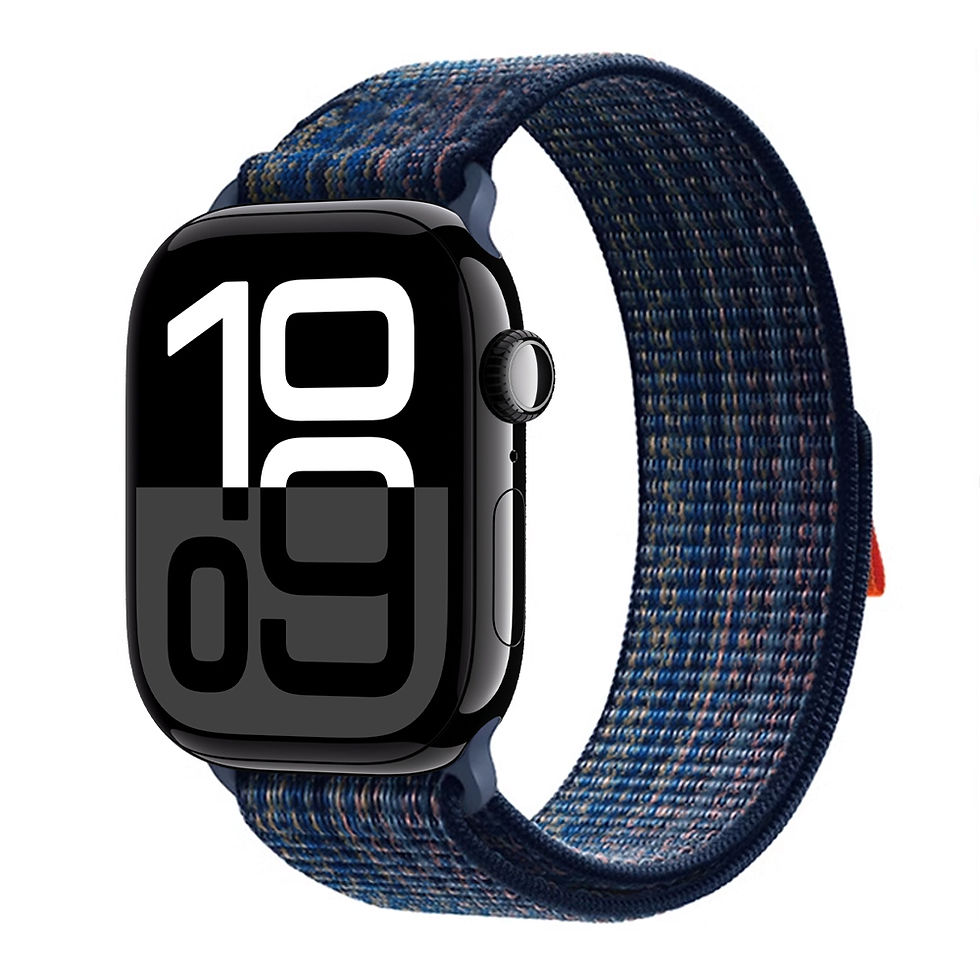 Miniatura: Pulseira Sport Loop de Nylon para Apple Watch Band 46mm 45mm 44mm 42mm 41mm 40mm