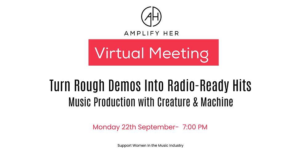 Virtual Meeting: Turn Rough Demos Into Radio-Ready Hits
