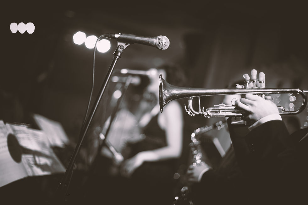 Apresentação de banda de jazz