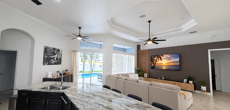 port charlotte pool house by boat ramp