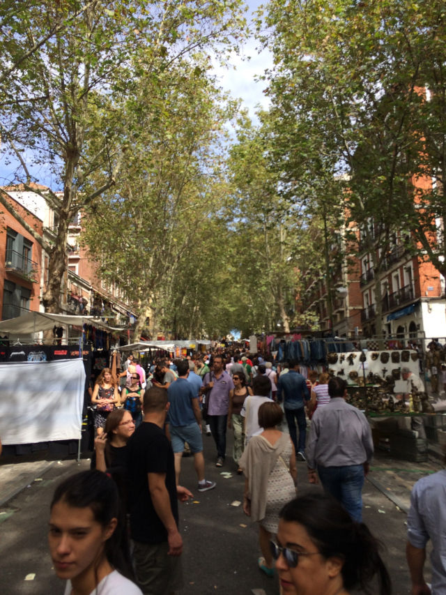 El Rastro Market, Madrid