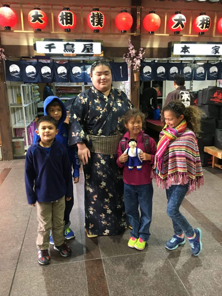 Japanese sumo wrestling