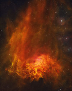 Flaming Star Nebula