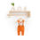 Thumbnail: Jack - Newborn Photo Prop Boy Pants With Suspenders, Dusty Orange