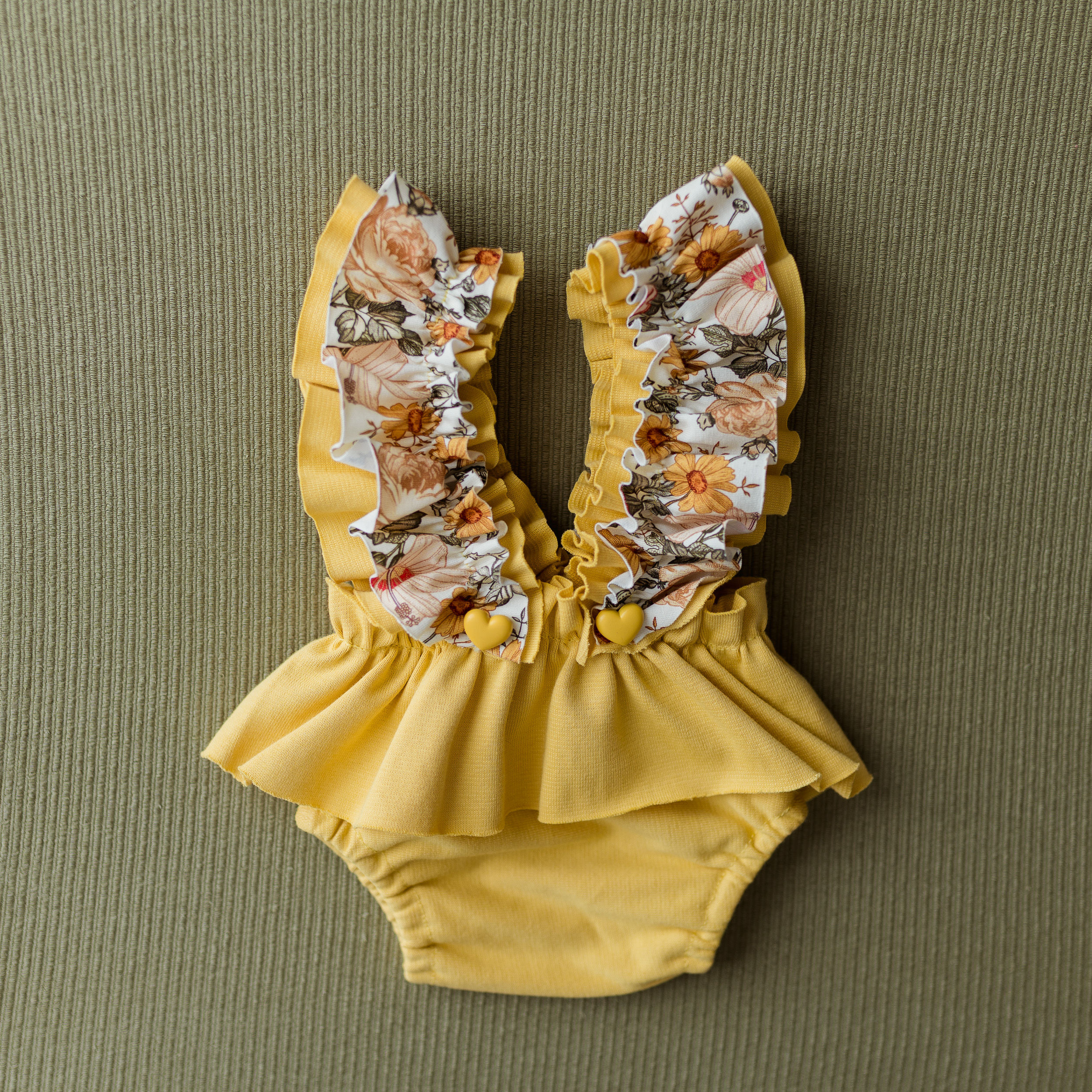 Amy - Newborn Photo Prop, Mustard