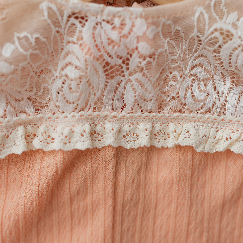 Thumbnail: Victoria - Newborn Photo Prop, Peach