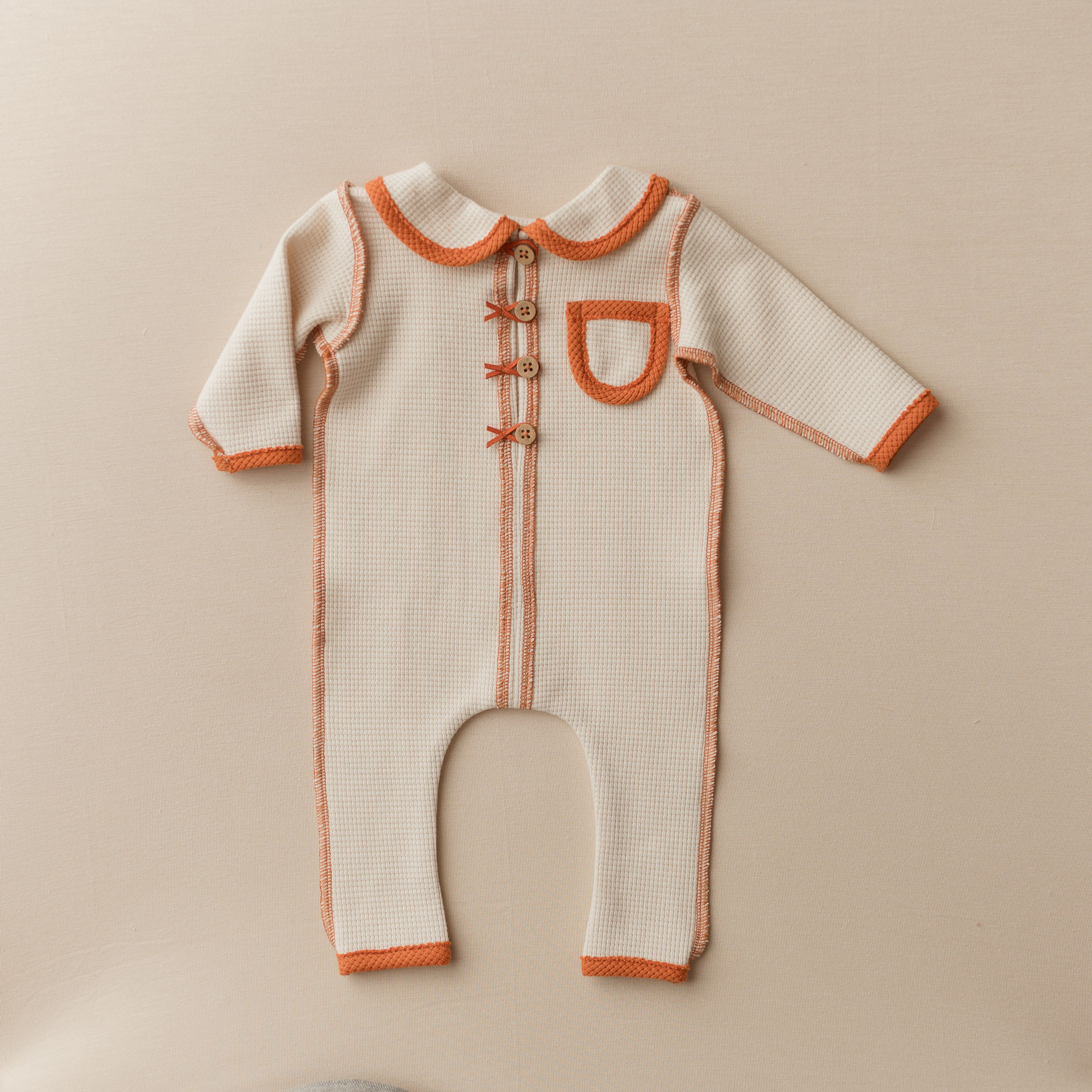 Joey - Newborn Photo Prop, Light Beige