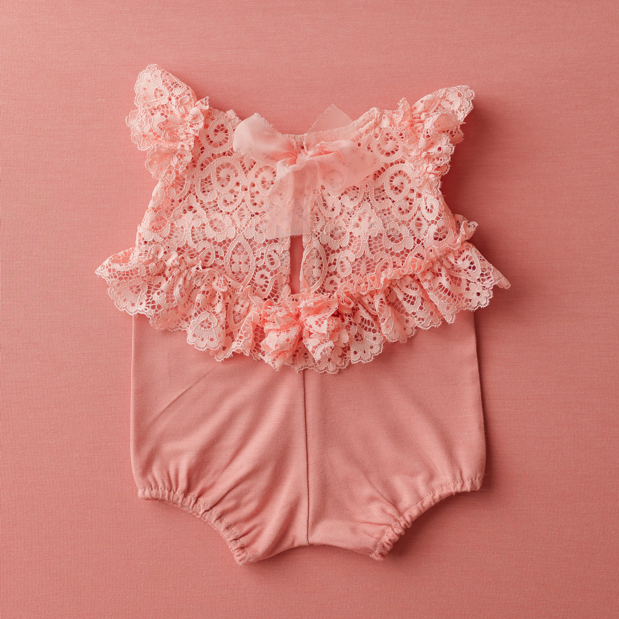 Victoria - Newborn Photo Prop, Summer Pink