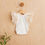 Thumbnail: Alice - Newborn Photo Prop Girl Romper, Ecru
