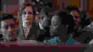Brie Larson em cena do filme Luta por Justiça