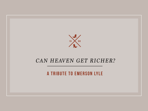 Can Heaven Get Richer?